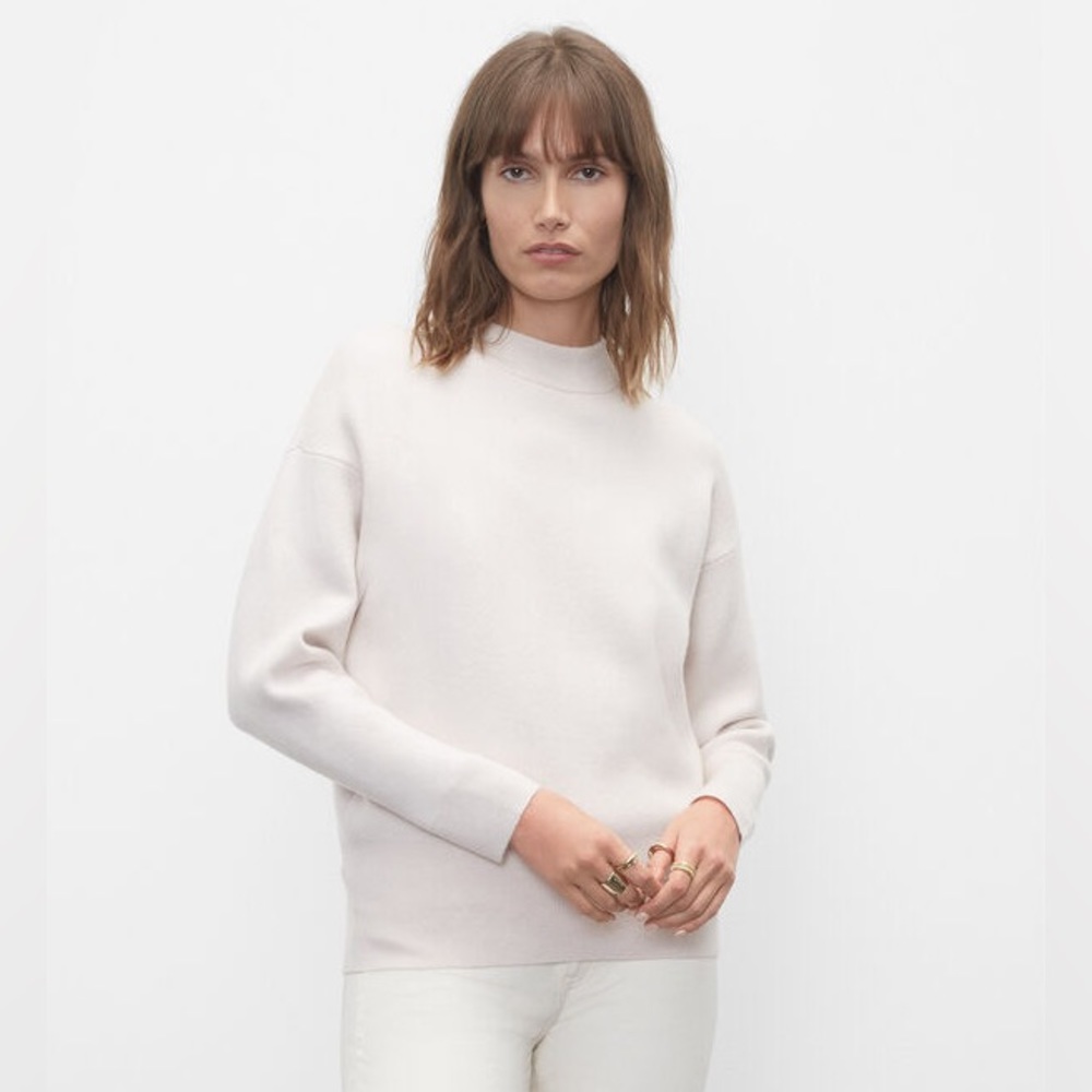 Club Monaco Doubleface Pullover Sweatshirt